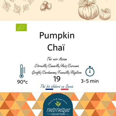 Té Negro Chai de Calabaza n°19