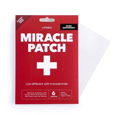 Miracle Patch - Soporte posterior a la fiesta - 6 parches