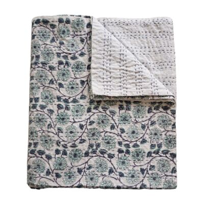 “Fila” printed cotton bedspread