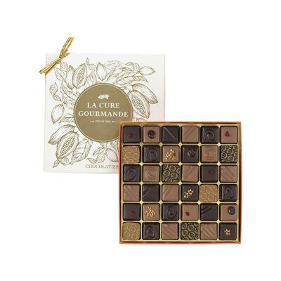 Coffret de 36 chocolats assortis