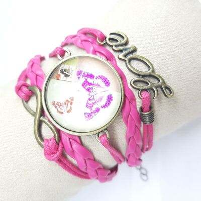 Lote 10 Pulseras Glam Rock - "Atlanta"