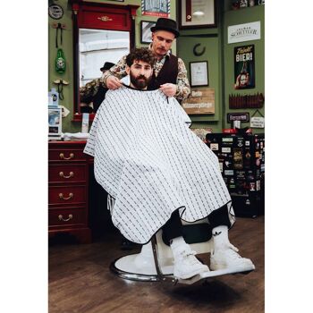 Cape de barbier || Cape pour coiffeurs, salons et salons de coiffure par GØLD's 10