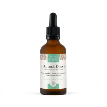 (Best-seller été) Huile d'Amande Douce BIO - 50 ml 2