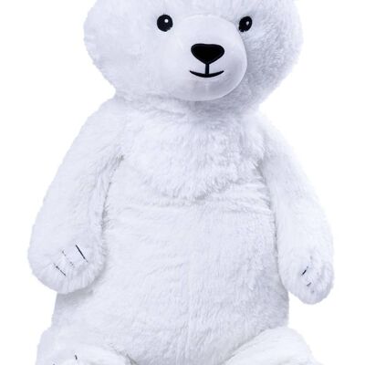 Peluche Oso Polar Nanuq Gigante 100cm - Hecho en Francia