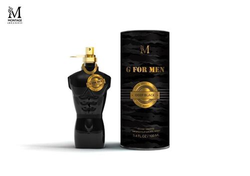 PERFUME 100ML G FOR MEN DEEP BLACK