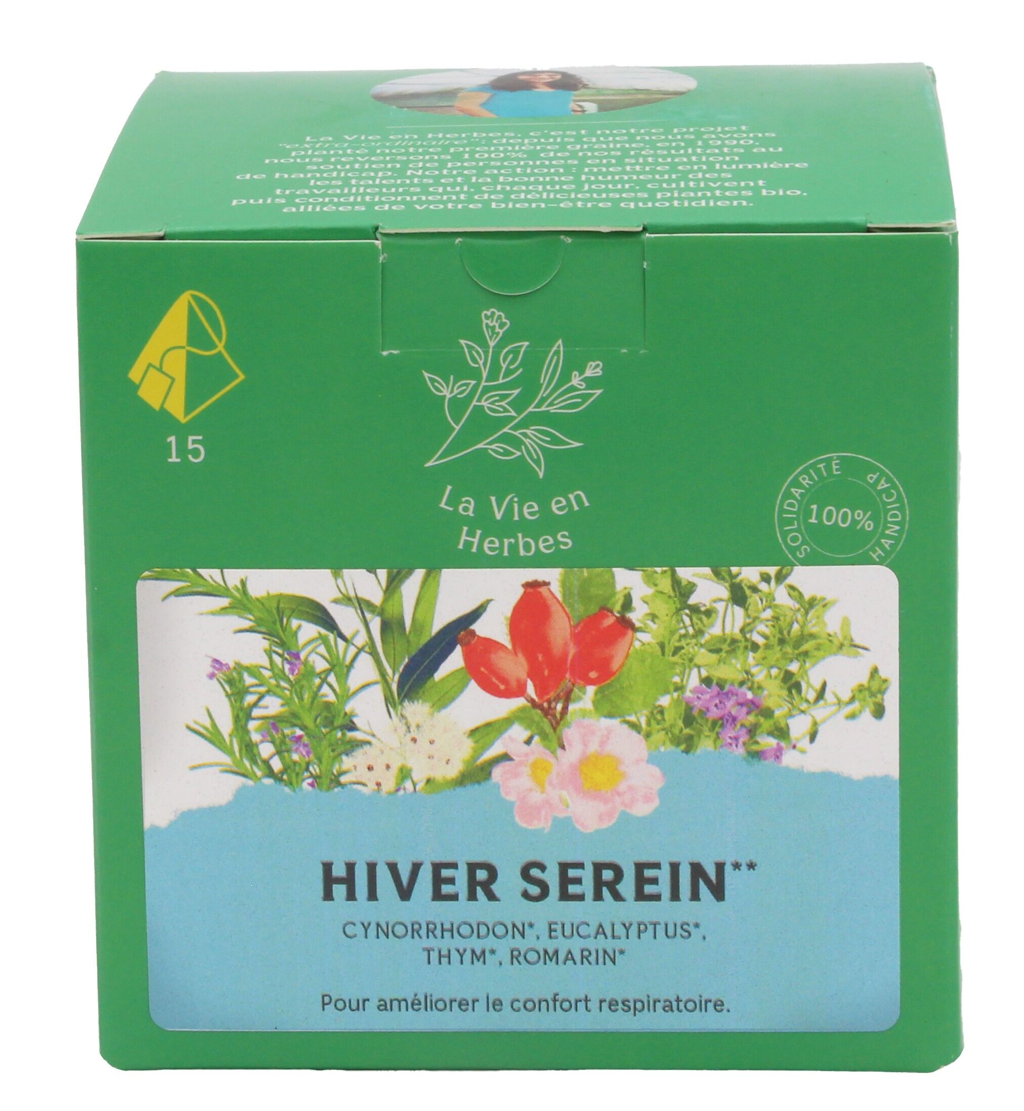 Serene Winter Pyramid Herbal Teas, 1.4g x15