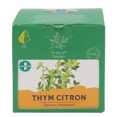 Pyramid Thyme Lemon Herbal Teas, 1.4g x15