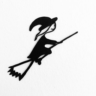 Little witch, wall decoration