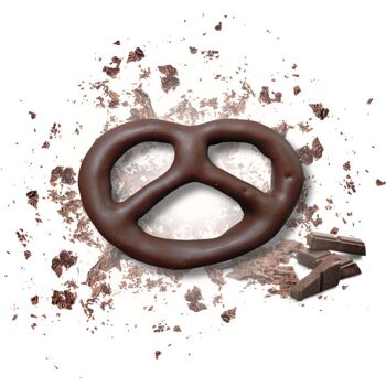Bretzel chocolat noir 2
