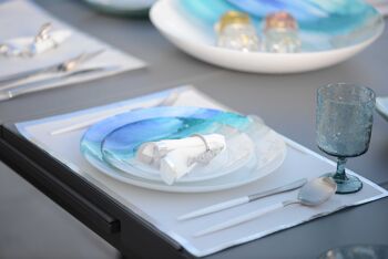 ASSIETTE DE PRESENTATION OCEAN AVEC AILES 3