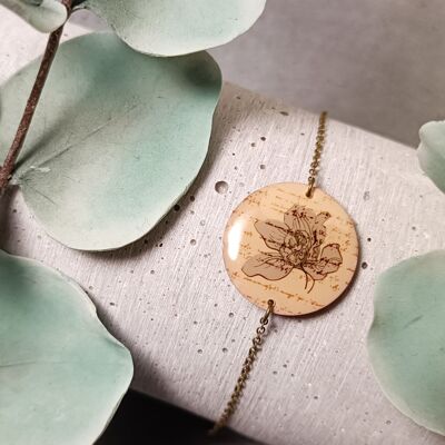 Saumur-Armband – Orchideenblüte 0774