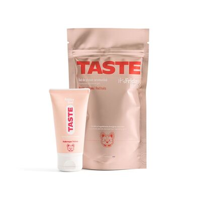 TASTE - Red fruit flavored pleasure gel