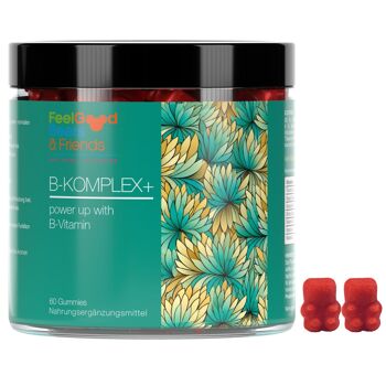 B-KOMPLEX+ se renforce avec la vitamine B | Bonbons vitaminés 1