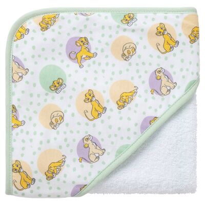 Terry bath cape 75x75 cm Lion King Cozy Time