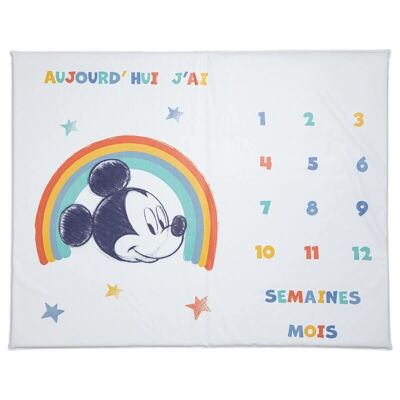 Tapis de jeu PVC 72x92 cm avec étapes bébé Mickey Cool