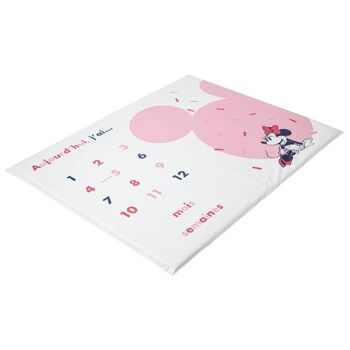 Tapis de jeu PVC 72x92 cm avec étapes bébé Minnie Confettis 3