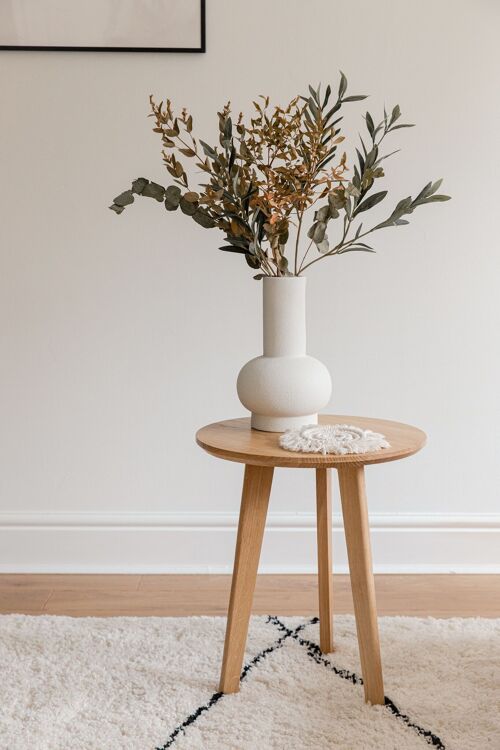 Oak side table