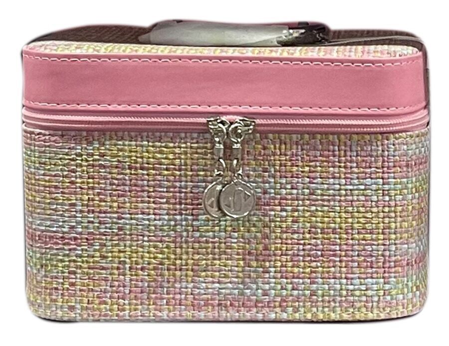 Ensemble de valises à main pour femmes en similicuir, 3ème tailles pour bijoux ou cosmétiques.  Dimensions : 19x10x10cm / 21x13x14cm / 23x15x7cm LM-093B