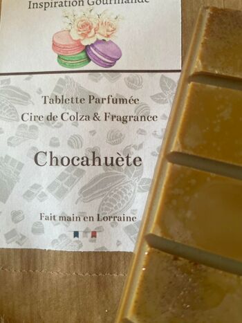 Tablette parfumée Chocahuète 50g 3