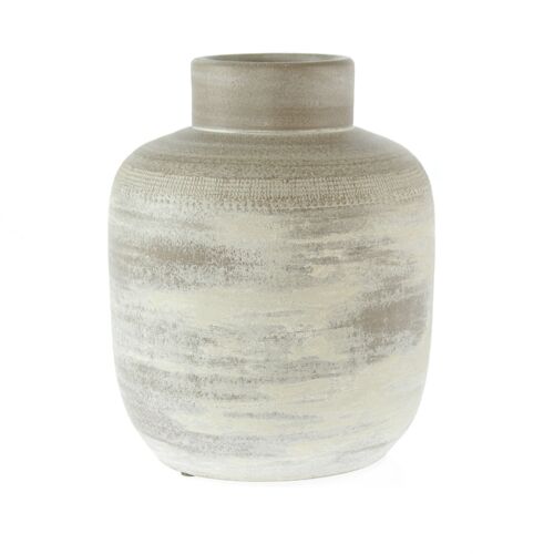 Keramik-Bodenvase Alicante, Ø 24 x 33 cm, braun, 815577