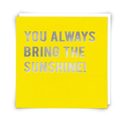 Sunshine Greetings Card