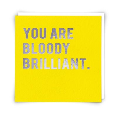 Brilliant Greetings Card