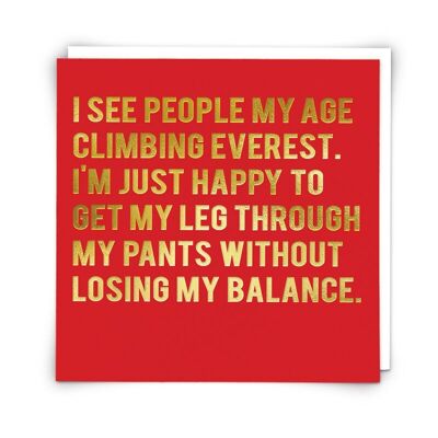 Everest Greetings Card