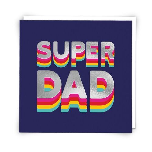 Dad Rainbow Greetings Card