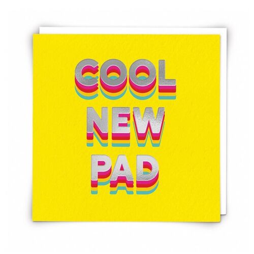 Pad Yellow Greetings Card