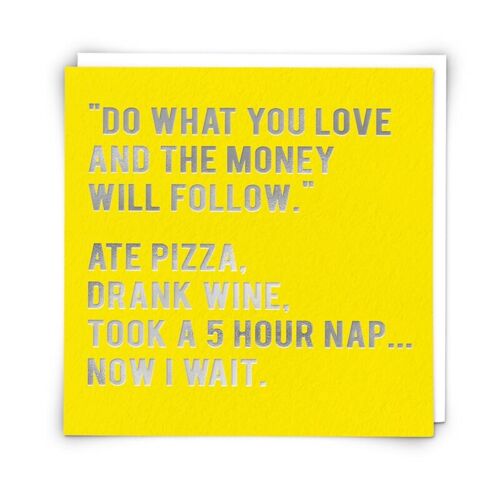 Pizza Greetings Card