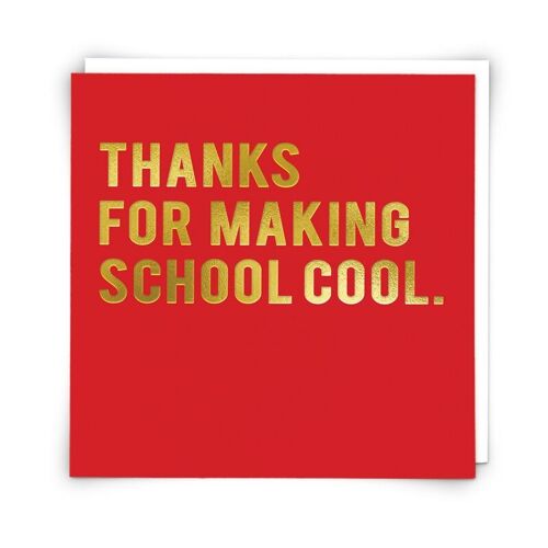 School Greetings Card