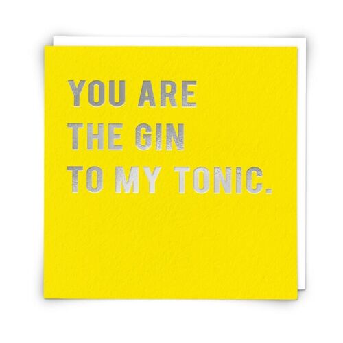 Tonic Greetings Card