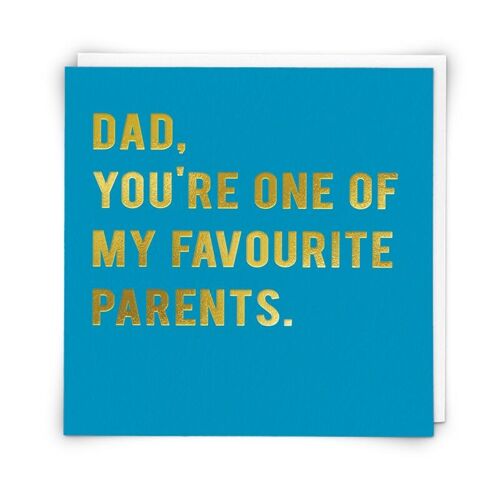 Dad Favourite Greetings Card