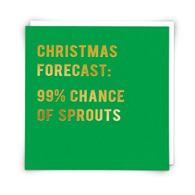 Sprouts Greetings Card