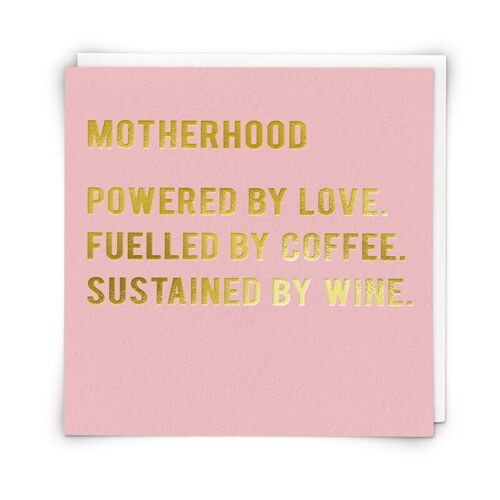 Motherhood Greetings Card