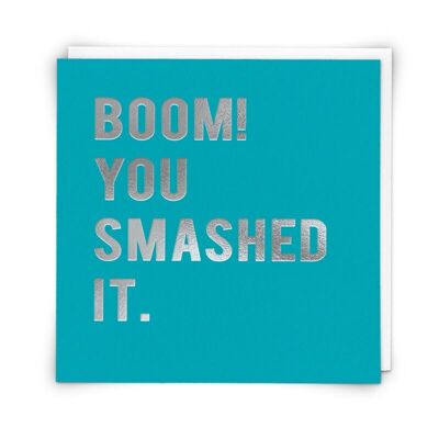 Smashed Greetings Card