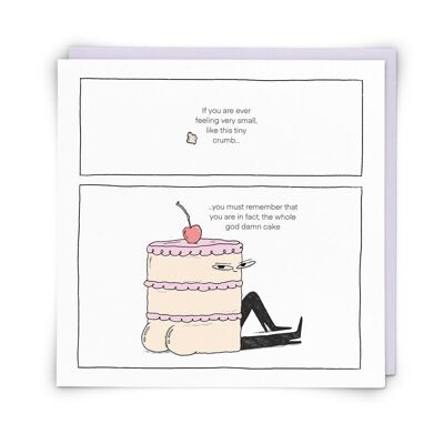 Crumb Greetings Card