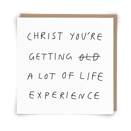 Christ Old Greetings Card