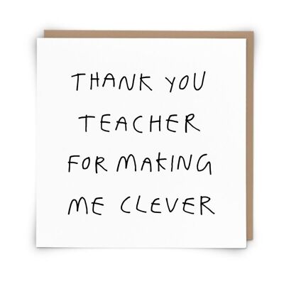 Teacher Greetings Card