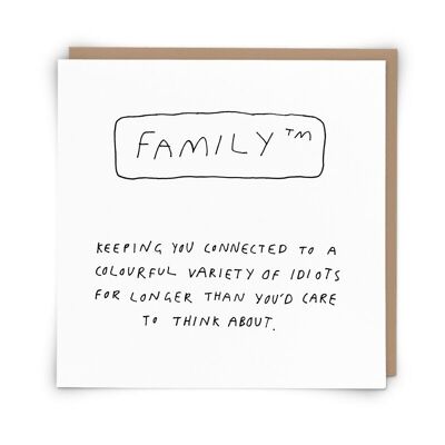 Family Greetings Card