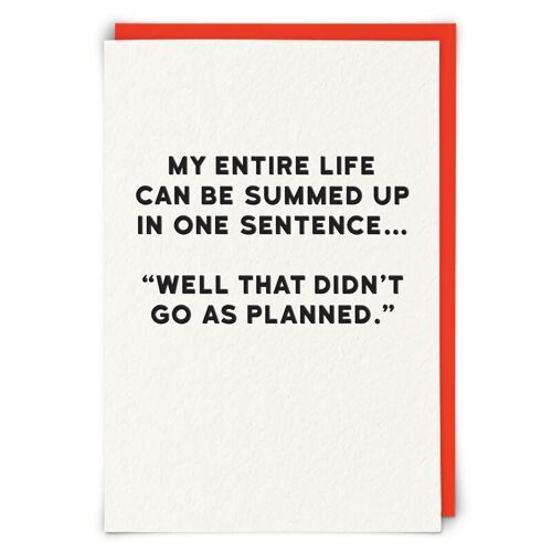 Planned Greetings Card