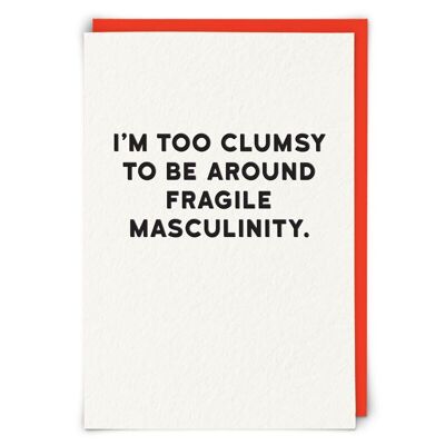 Clumsy Greetings Card
