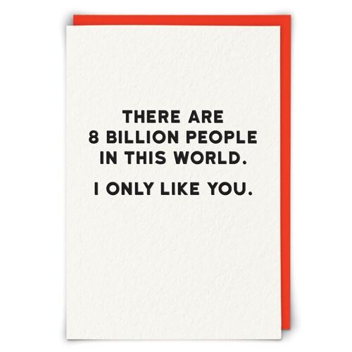Only You Greetings Card