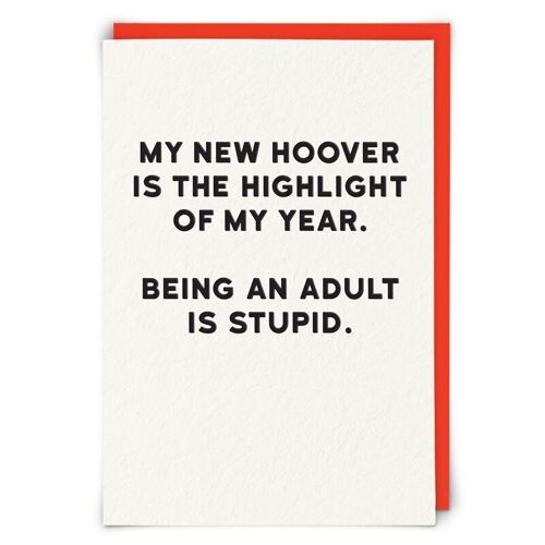 Hoover Greetings Card