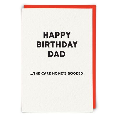 Care Home Dad Greetings Card