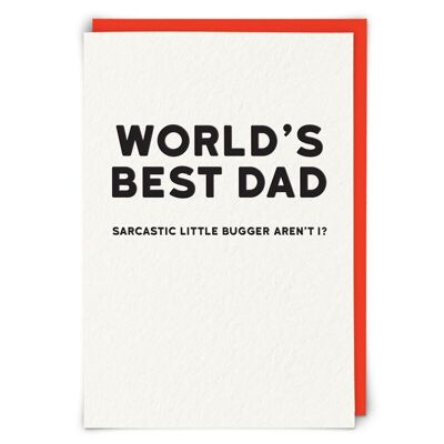 Carte de vœux du meilleur papa