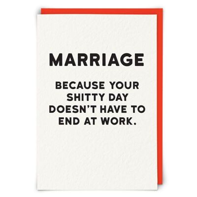 Marriage Greetings Card