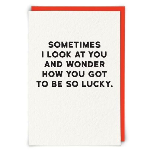 Lucky Greetings Card