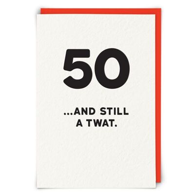 Fifty Greetings Card