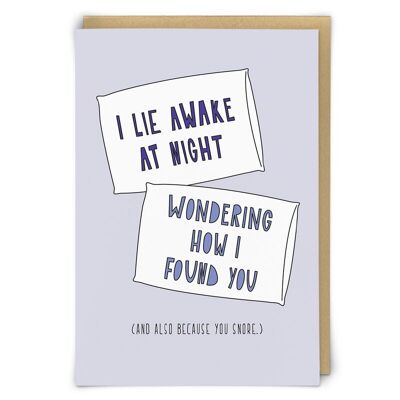 Found You Greetings Card